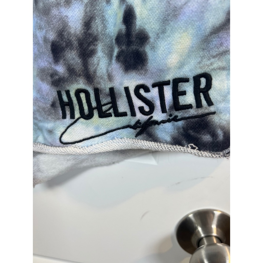 Hollister Mens Jogger Shorts Tie Dye Logo NWT XXL - Picture 3 of 7